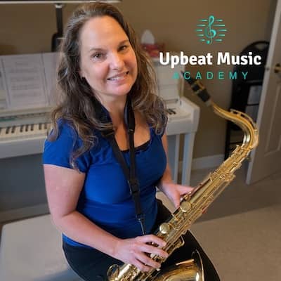 Saxophone Lessons Kelowna, Lora Wentworth, Upbeat Music Academy Kelowna, Music Instructor.