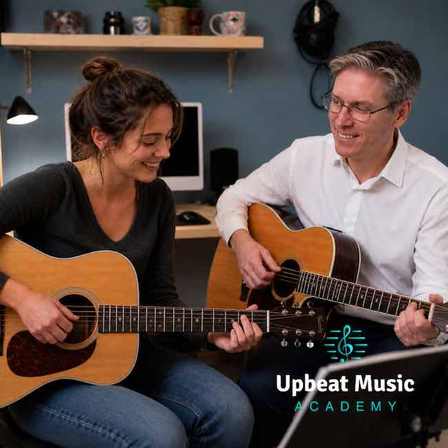 Acoustic Guitar Lessons in Kelowna at the Upbeat Music Academy with Noel Wentworth Adult Acoustic Guitar lessons at the Upbeat Music Academy Kelowna