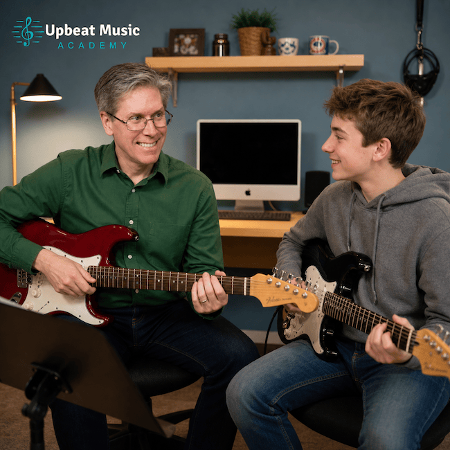 Electric Guitar Lessons in Kelowna with Noel Wentworth at the Upbeat Music Academy 2 Electric Guitar Lessons with Noel Wentworth in Kelowna at the Upbeat Music Academy